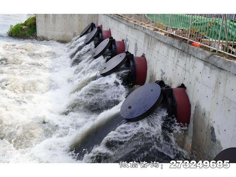 海水堤防拍門