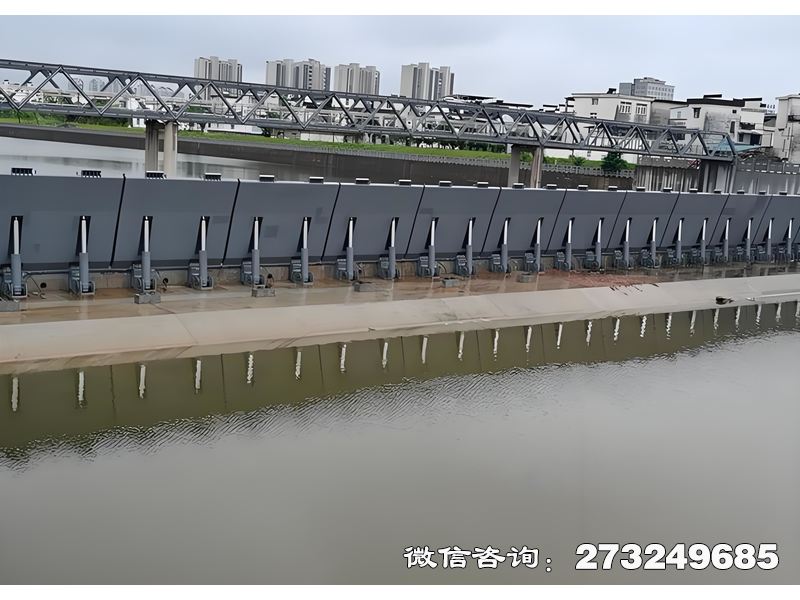 自適應升降鋼壩