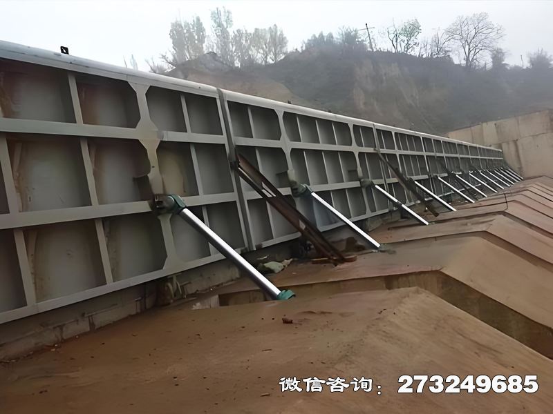 精準控制翻板壩