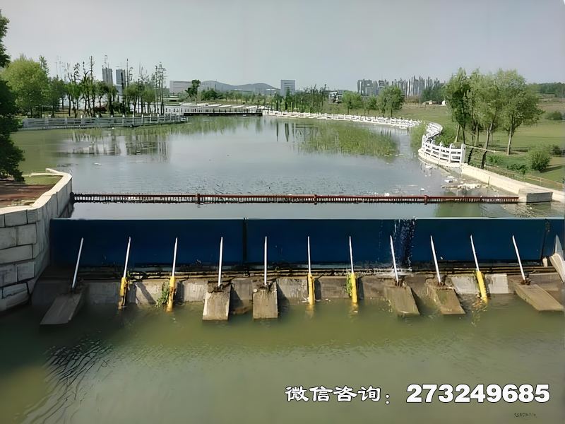 城市景觀瀑布壩
