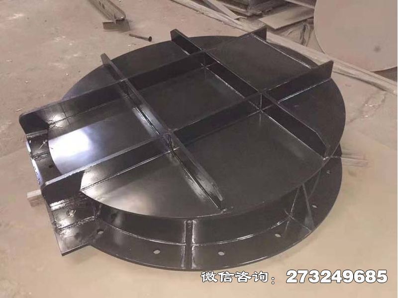 邯山鑄鐵圓形抗震拍門