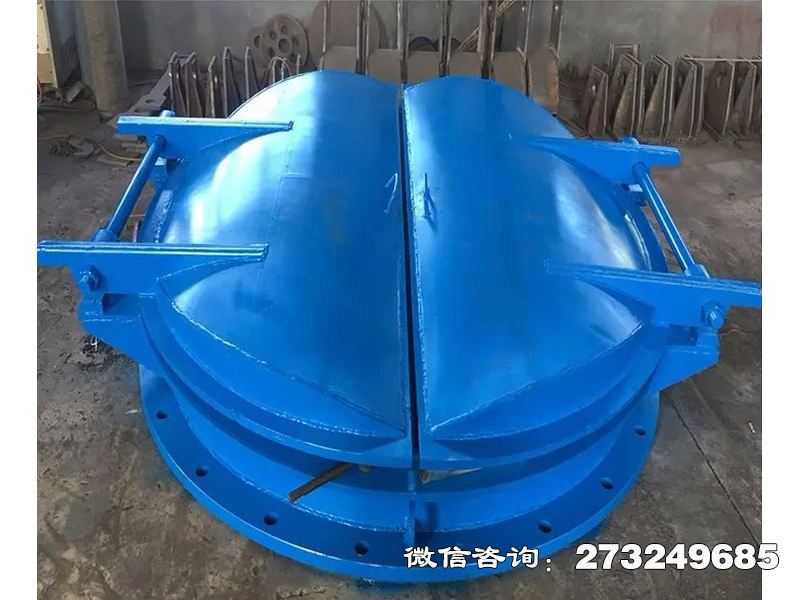 磁縣鑄鐵圓形雙開啟閉拍門