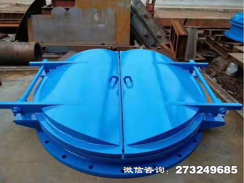 蓬江鑄鐵圓形渠道拍門