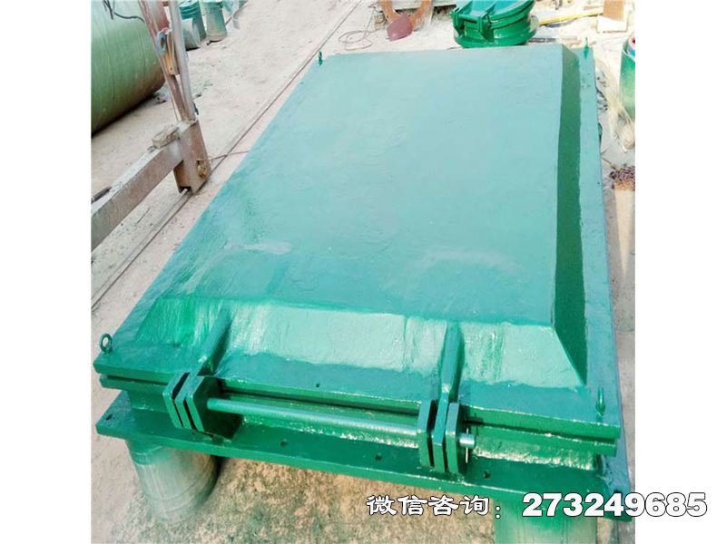 蓬江鑄鐵方型防逆流拍門